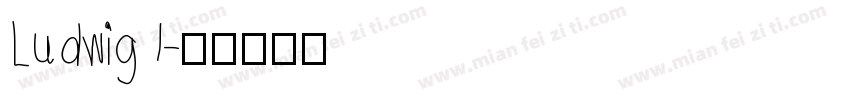 Ludwig I字体转换